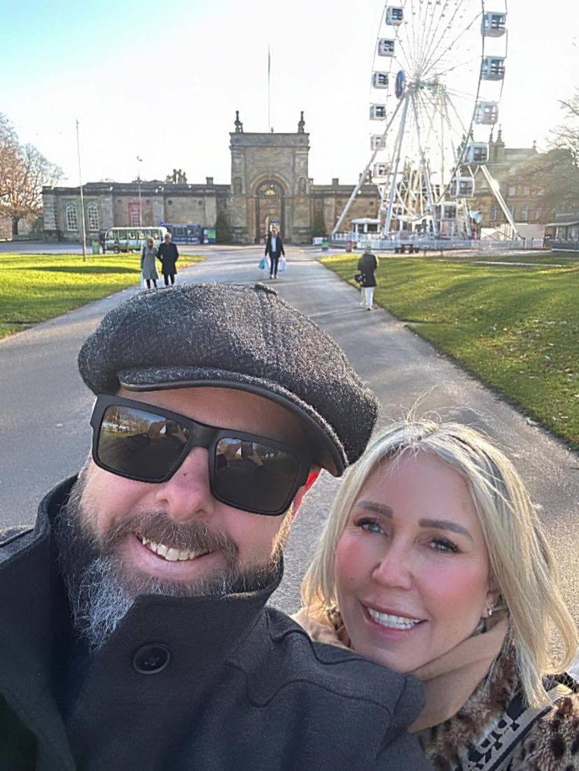 Brett and Sammie travelling